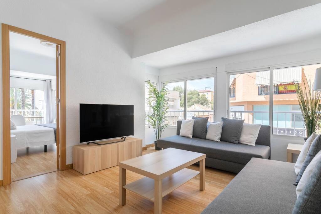 Encantador Apartamento De 3 Habitaciones Con Balcon Alicante Exterior foto